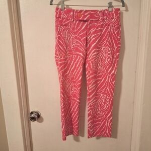 Lilly Pulitzer Luxury Printed Capri Pants